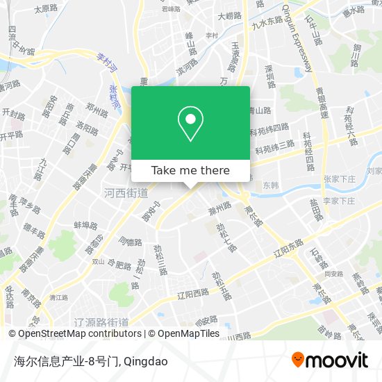 海尔信息产业-8号门 map
