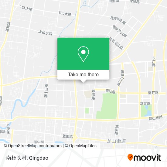 南杨头村 map