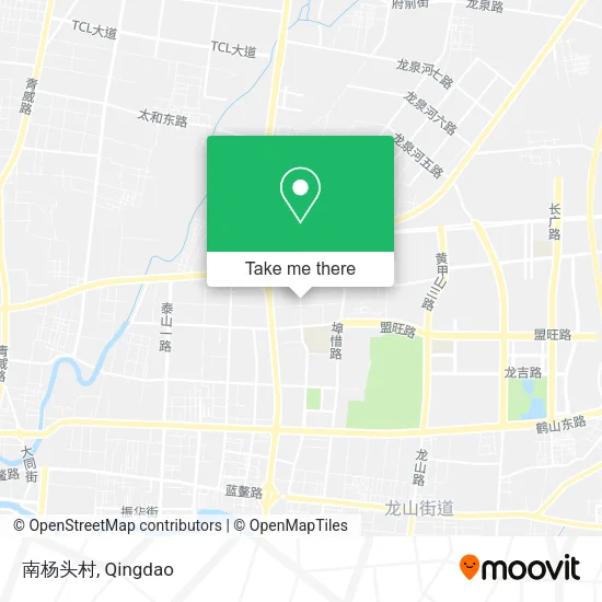 南杨头村 map