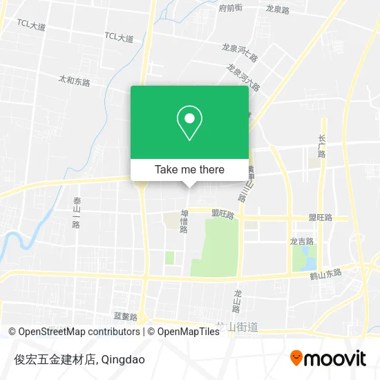 俊宏五金建材店 map