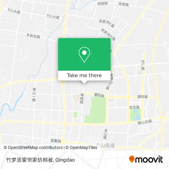 竹梦居窗帘家纺棉被 map