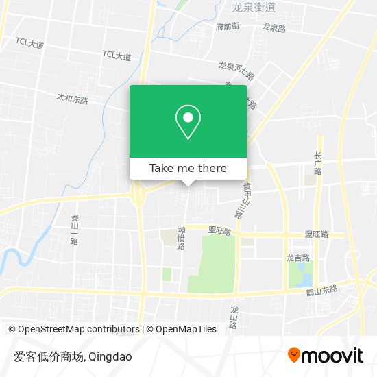 爱客低价商场 map
