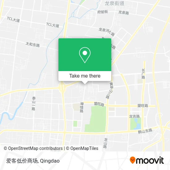 爱客低价商场 map
