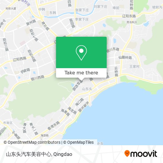 山东头汽车美容中心 map