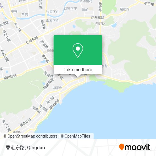 香港东路 map