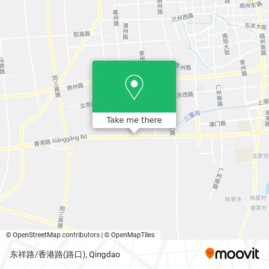 东祥路/香港路(路口) map