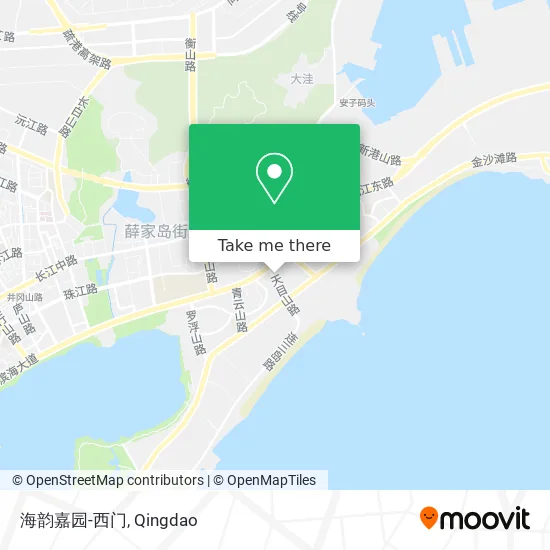 海韵嘉园-西门 map