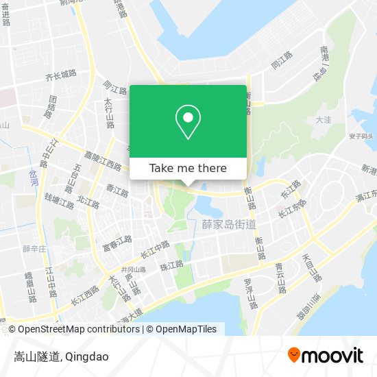 嵩山隧道 map