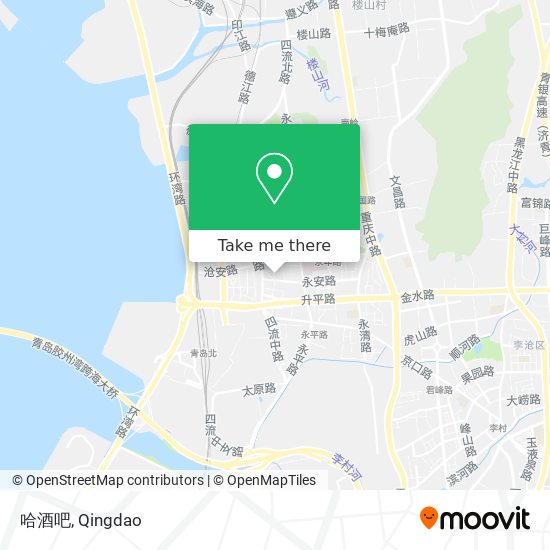 哈酒吧 map