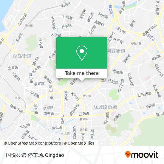 国悦公馆-停车场 map