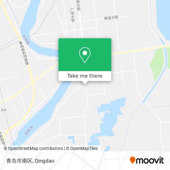 青岛市南区 map