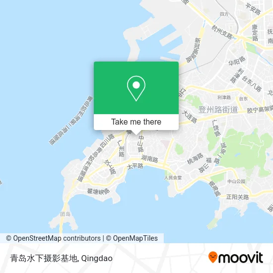 青岛水下摄影基地 map