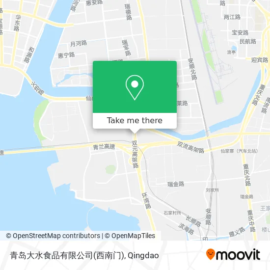 青岛大水食品有限公司(西南门) map