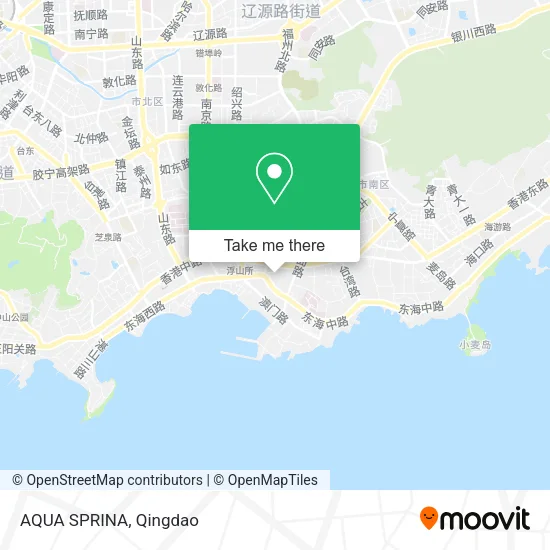 AQUA SPRINA map