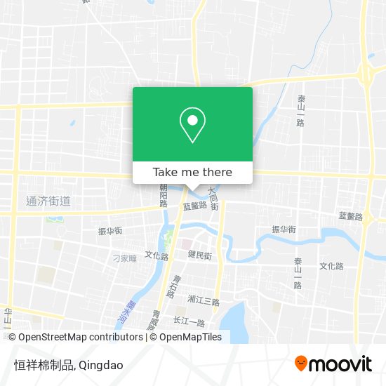 恒祥棉制品 map