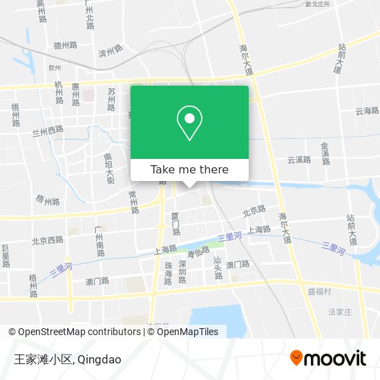 王家滩小区 map