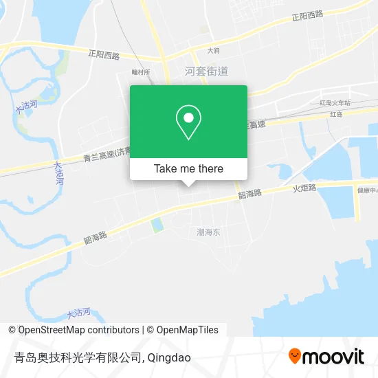 青岛奥技科光学有限公司 map