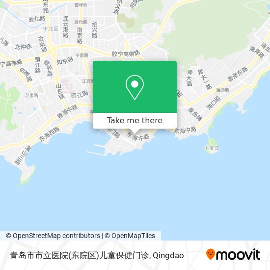 青岛市市立医院(东院区)儿童保健门诊 map