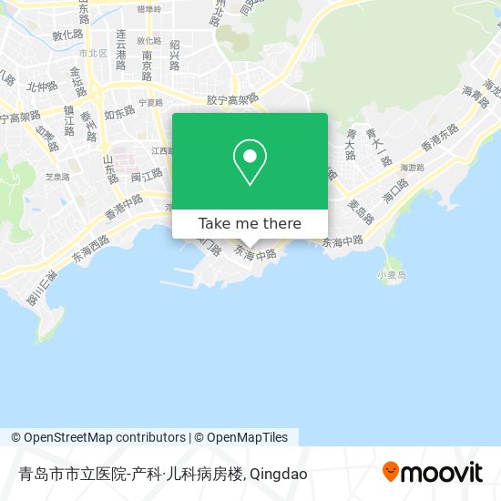 青岛市市立医院-产科·儿科病房楼 map