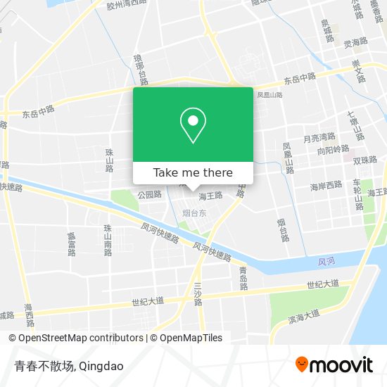 青春不散场 map