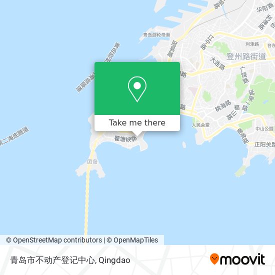 青岛市不动产登记中心 map