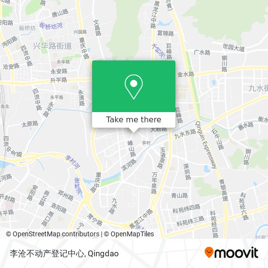 李沧不动产登记中心 map