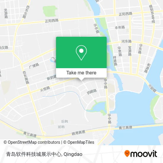 青岛软件科技城展示中心 map