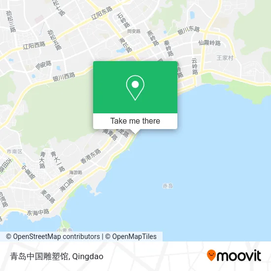 青岛中国雕塑馆 map