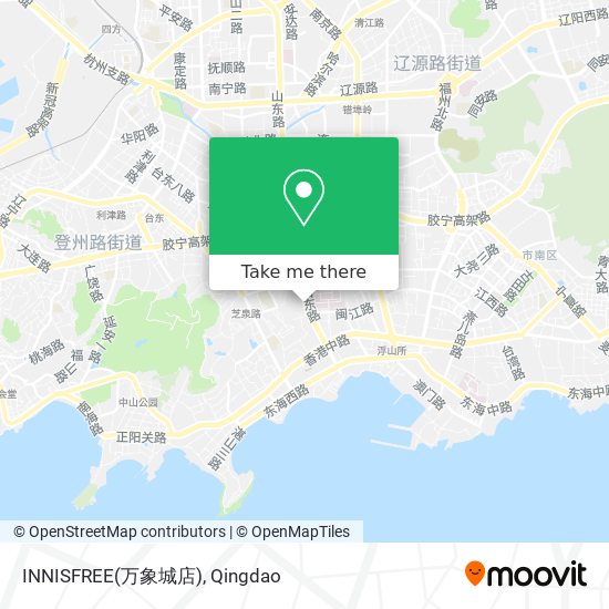 INNISFREE(万象城店) map