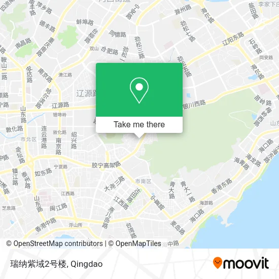 瑞纳紫域2号楼 map