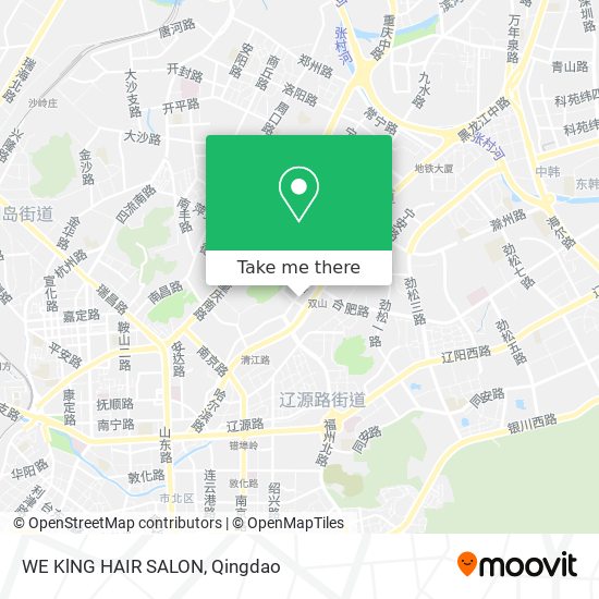 WE KlNG HAIR SALON map