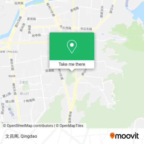 文昌阁 map