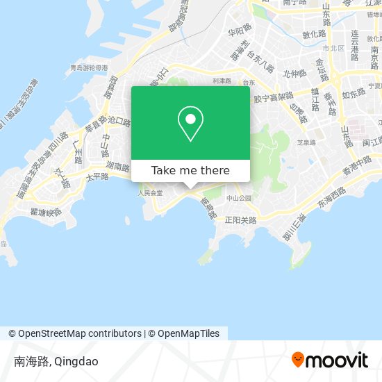 南海路 map