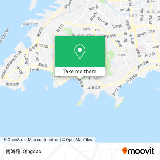 南海路 map