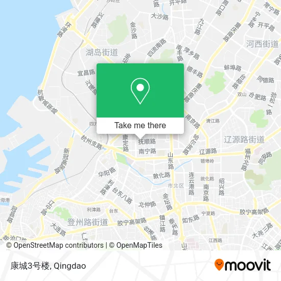 康城3号楼 map
