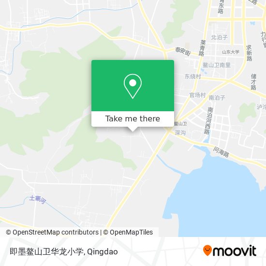 即墨鳌山卫华龙小学 map