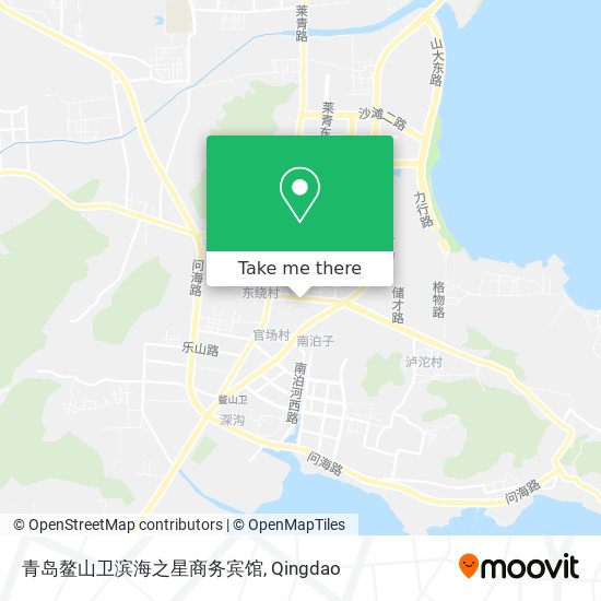 青岛鳌山卫滨海之星商务宾馆 map