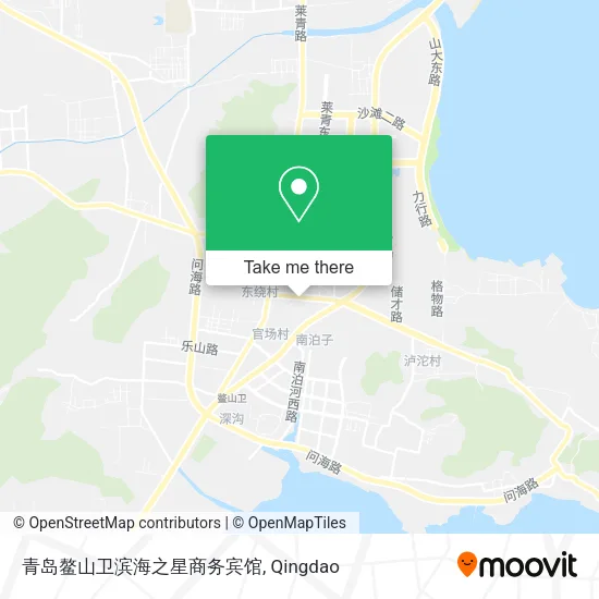 青岛鳌山卫滨海之星商务宾馆 map