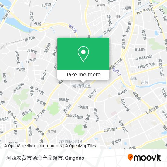 河西农贸市场海产品超市 map