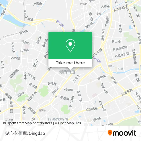 贴心衣佰库 map