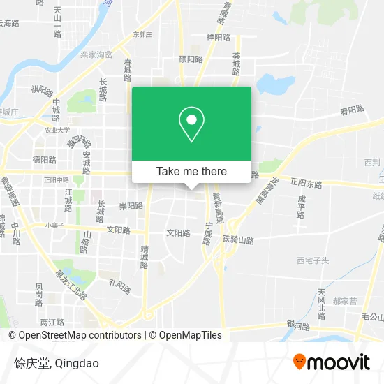 馀庆堂 map
