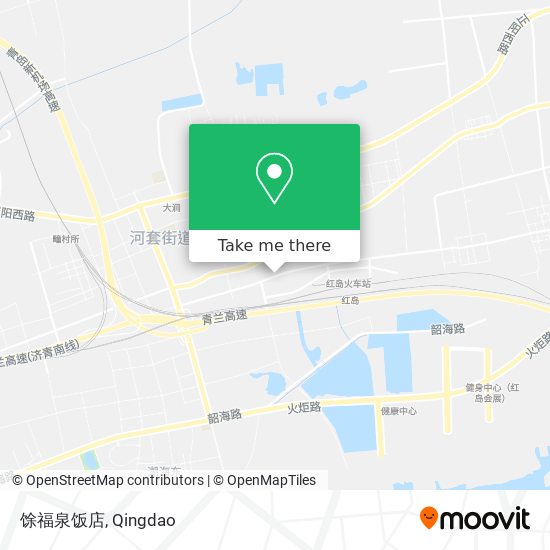 馀福泉饭店 map