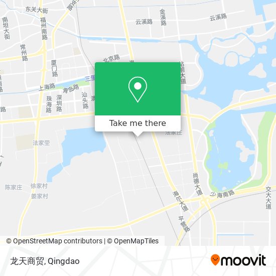 龙天商贸 map