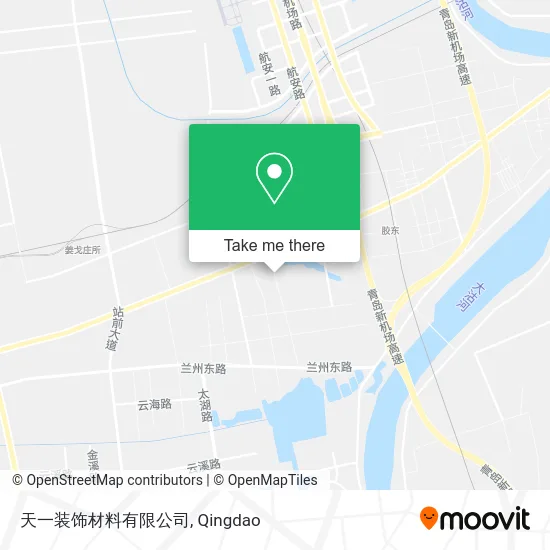 天一装饰材料有限公司 map