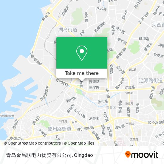 青岛金昌联电力物资有限公司 map