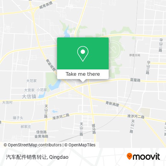 汽车配件销售转让 map