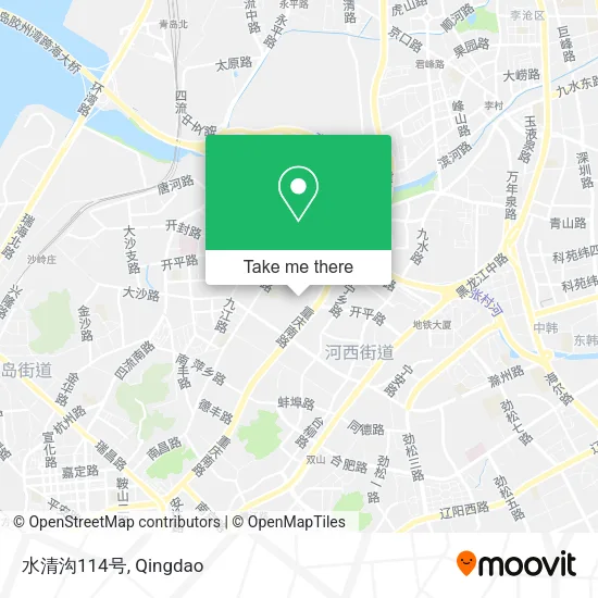 水清沟114号 map