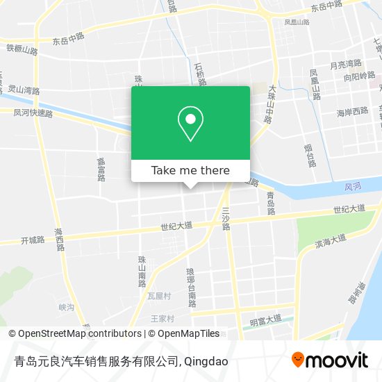 青岛元良汽车销售服务有限公司 map