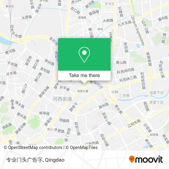 专业门头广告字 map