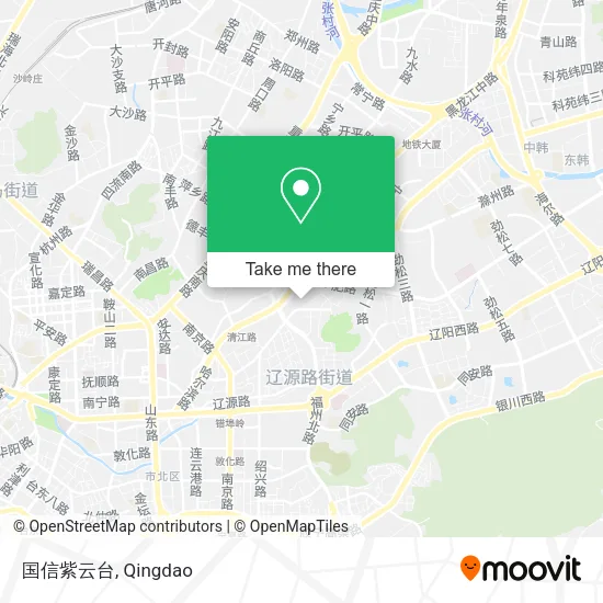 国信紫云台 map
